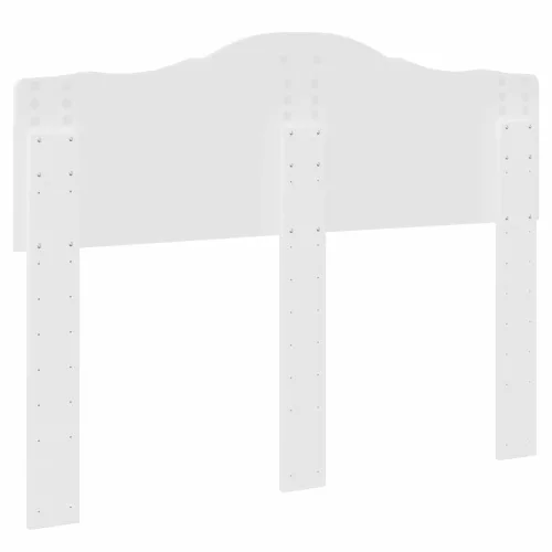  Fejtámla fejtámlával Fényes Fehér 120 cm Faanyag