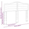  Fejtámla fejtámlával Füstölt tölgy 120 cm Faanyag