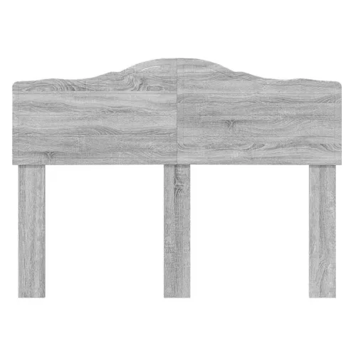  Fejtámla fejtámlával Szürke Sonoma 120 cm Faanyag