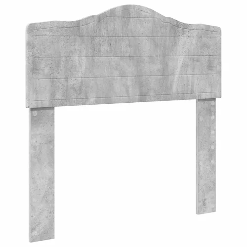  Fejtámla fejtámlával Beton Szürke 100 cm Faanyag