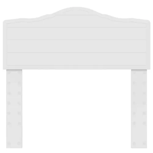  Fejtámla fejtámlával Fehér 90 cm Faanyag