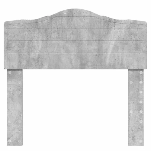  Fejtámla fejtámlával Beton Szürke 80 cm Faanyag