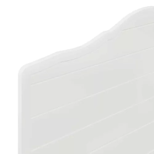  Fejtámla fejtámlával Fényes Fehér 80 cm Faanyag