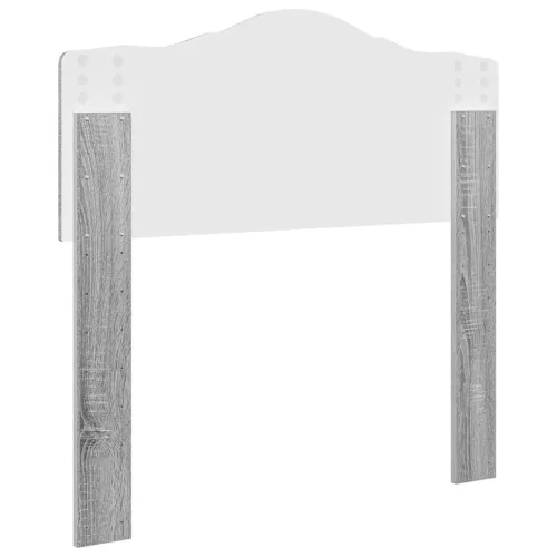  Fejtámla fejtámlával Szürke Sonoma 80 cm Faanyag