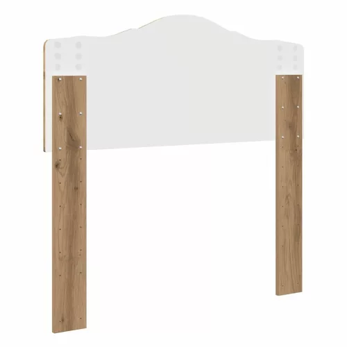  Fejtámla fejtámlával Artisan tölgy 80 cm Faanyag