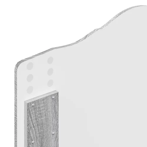  Fejtámla fejtámlával Szürke Sonoma 75 cm Faanyag