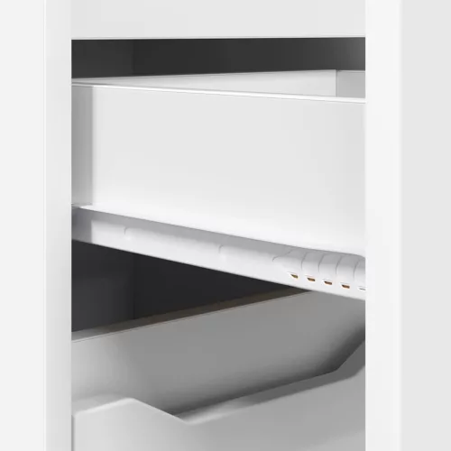  Fürdőszoba Székény fiókkal Fehér 30,5 x 30 x 101 cm Faanyag