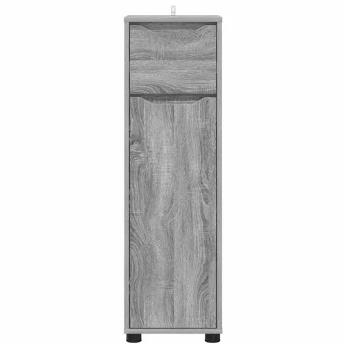  Fürdőszoba Székény Szürke Sonoma 30,5 x 30 x 101 cm Faanyag