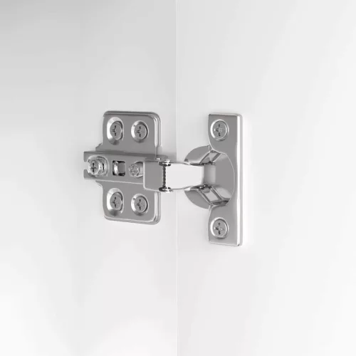  Fürdőszoba mosdószekrény Magas Fényű Fehér 60 x 30 x 60 cm