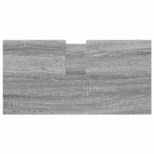  Fürdőszoba mosdószekrény Szürke Sonoma 60 x 30 x 60 cm Faanyag