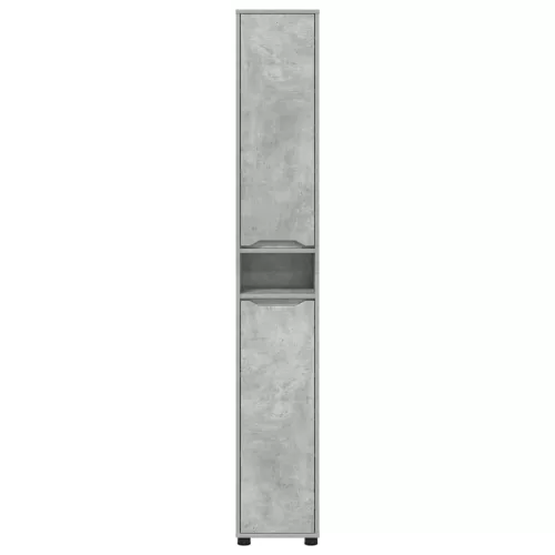  Fürdőszoba Székény Beton Szürke 30,5 x 30 x 195 cm Faanyag