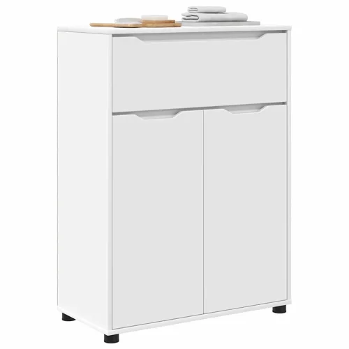  Fürdőszoba Székény fiókkal Fehér 72,5 x 36,5 x 100 cm Faanyag
