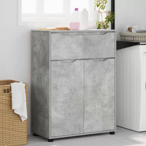  Fürdőszoba Székény Beton Szürke 72,5 x 36,5 x 100 cm Faanyag