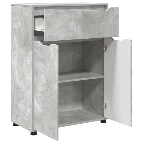  Fürdőszoba Székény Beton Szürke 72,5 x 36,5 x 100 cm Faanyag