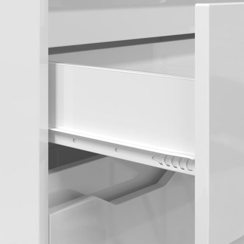  Fürdőszoba Székény Magas Fényű Fehér 72,5 x 36,5 x 100 cm