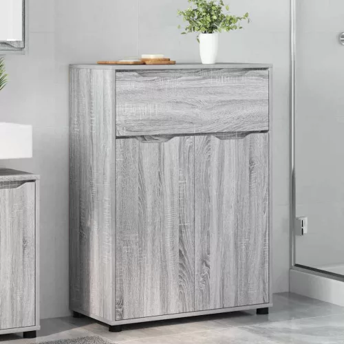  Fürdőszoba Székény Szürke Sonoma 72,5 x 36,5 x 100 cm Faanyag