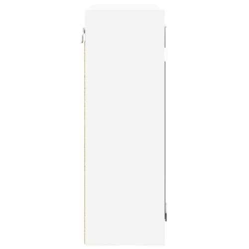  Fürdőszobai tükörszekrény ajtóval Fehér 60 x 20 x 60 cm Faanyag