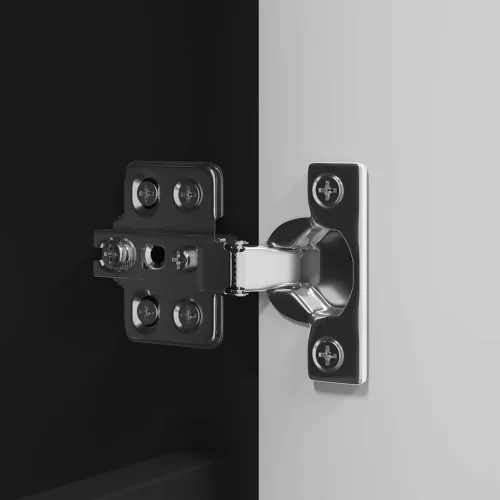  Fürdőszobai tükörszekrény Fekete 60 x 20 x 60 cm Faanyag