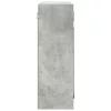  Fürdőszobai tükörszekrény Beton Szürke 60 x 20 x 60 cm Faanyag