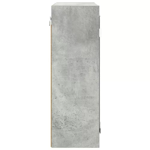  Fürdőszobai tükörszekrény Beton Szürke 60 x 20 x 60 cm Faanyag