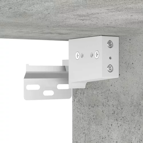  Fürdőszobai tükörszekrény Beton Szürke 60 x 20 x 60 cm Faanyag