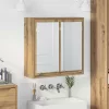  Fürdőszobai tükörszekrény Artisan tölgy 60 x 20 x 60 cm Faanyag