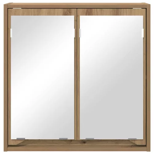  Fürdőszobai tükörszekrény Artisan tölgy 60 x 20 x 60 cm Faanyag