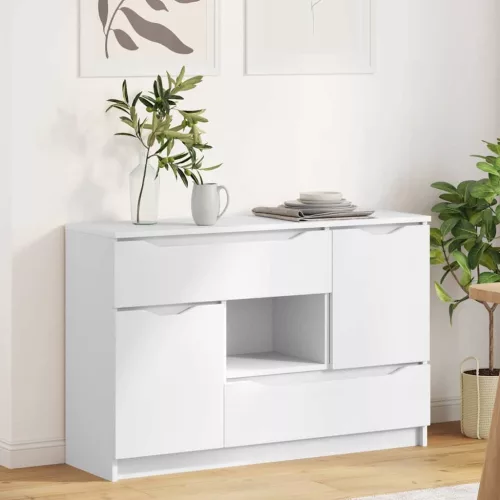  Széf fiókkal Fehér 100 x 30 x 65,6 Faanyag
