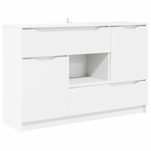  Széf fiókkal Fehér 100 x 30 x 65,6 Faanyag
