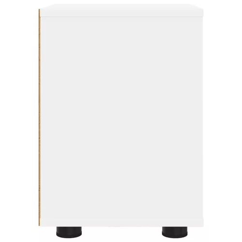  Éjjeliszekrények fiókkal 2 pcs Fehér 30,5 x 30 x 43 cm Faanyag