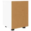  Éjjeliszekrények fiókkal 2 pcs Fehér 30,5 x 30 x 43 cm Faanyag