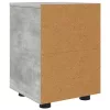  Éjjeliszekrények 2 pcs Beton Szürke 30,5 x 30 x 43 cm Faanyag