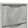  Éjjeliszekrények 2 pcs Beton Szürke 30,5 x 30 x 43 cm Faanyag