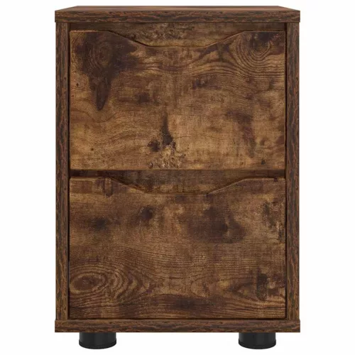  Éjjeliszekrények 2 pcs Füstölt tölgy 30,5 x 30 x 43 cm Faanyag