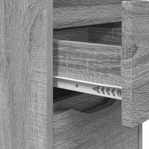  Éjjeliszekrények 2 pcs Szürke Sonoma 30,5 x 30 x 43 cm Faanyag