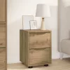  Éjjeliszekrények 2 pcs Artisan tölgy 30,5 x 30 x 43 cm Faanyag