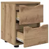  Éjjeliszekrények 2 pcs Artisan tölgy 30,5 x 30 x 43 cm Faanyag