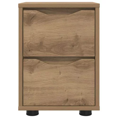  Éjjeliszekrények 2 pcs Artisan tölgy 30,5 x 30 x 43 cm Faanyag