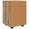  Éjjeliszekrények 2 pcs Artisan tölgy 30,5 x 30 x 43 cm Faanyag