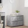  Tárolószekrény Beton Szürke 80 x 48 x 57 cm Faanyag