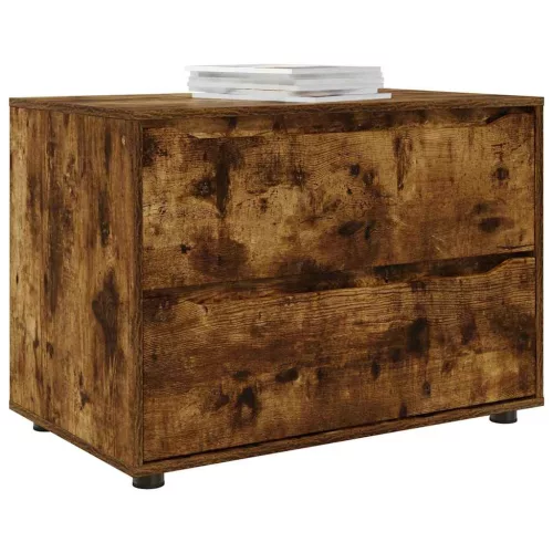  Tárolószekrény Füstölt tölgy 80 x 48 x 57 cm Faanyag