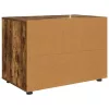  Tárolószekrény Füstölt tölgy 80 x 48 x 57 cm Faanyag