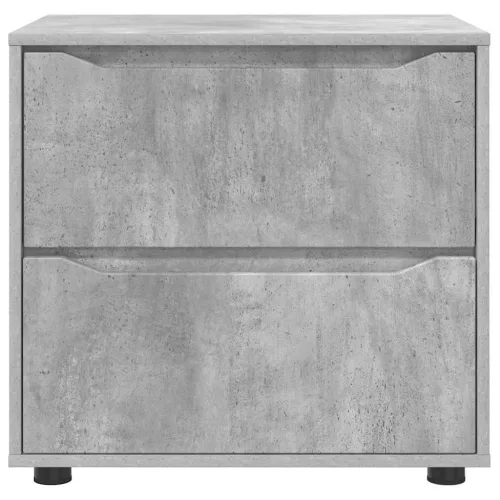  Tárolószekrény Beton Szürke 60 x 48 x 57 cm Faanyag
