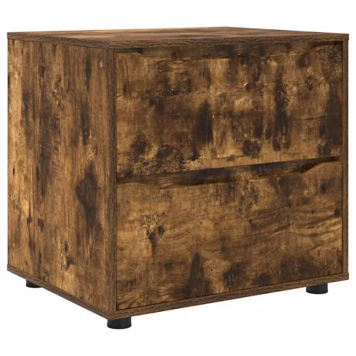  Tárolószekrény Füstölt tölgy 60 x 48 x 57 cm Faanyag