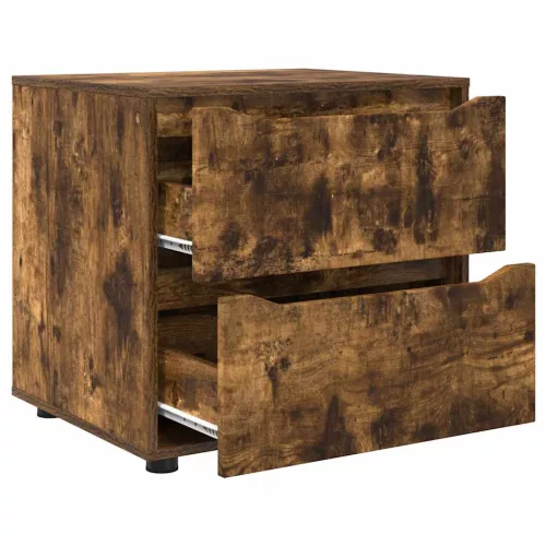  Tárolószekrény Füstölt tölgy 60 x 48 x 57 cm Faanyag