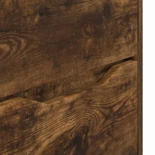  Tárolószekrény Füstölt tölgy 60 x 48 x 57 cm Faanyag