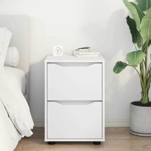  Tárolószekrény Fehér 40 x 48 x 57 cm Faanyag