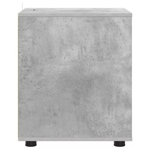  Tárolószekrény Beton Szürke 40 x 48 x 57 cm Faanyag