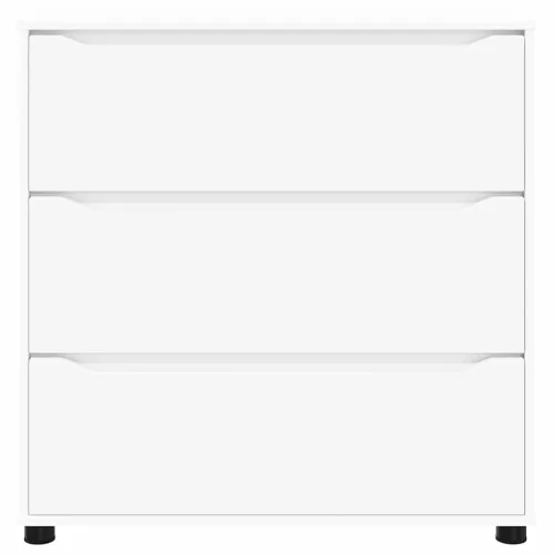  Tárolószekrény Fehér 80 x 31 x 81 cm Faanyag