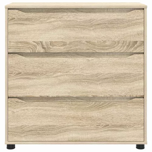  Tárolószekrény Sonoma tölgy 80 x 31 x 81 cm Faanyag